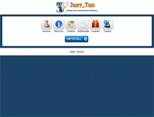 Tablet Screenshot of justtaxnj.com